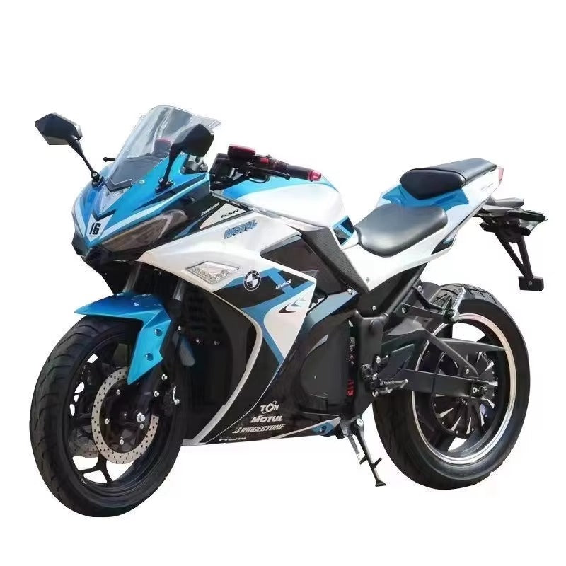 72V 5000W Electric Motorcycle, 130KM/H Top Speed, R3 E-Scooter with Lithium Battery, Long Range Power Motorcycle, High-Performance Electric Bike