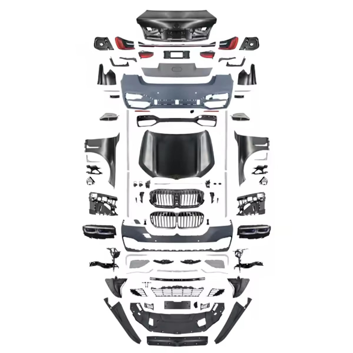 TYPY Original Wholesale Price Auto Bodykit for 2009-2015 BMW 7 Series F01 F02 Upgrade to 2019-2023 G11 G12 Styling Bodykit