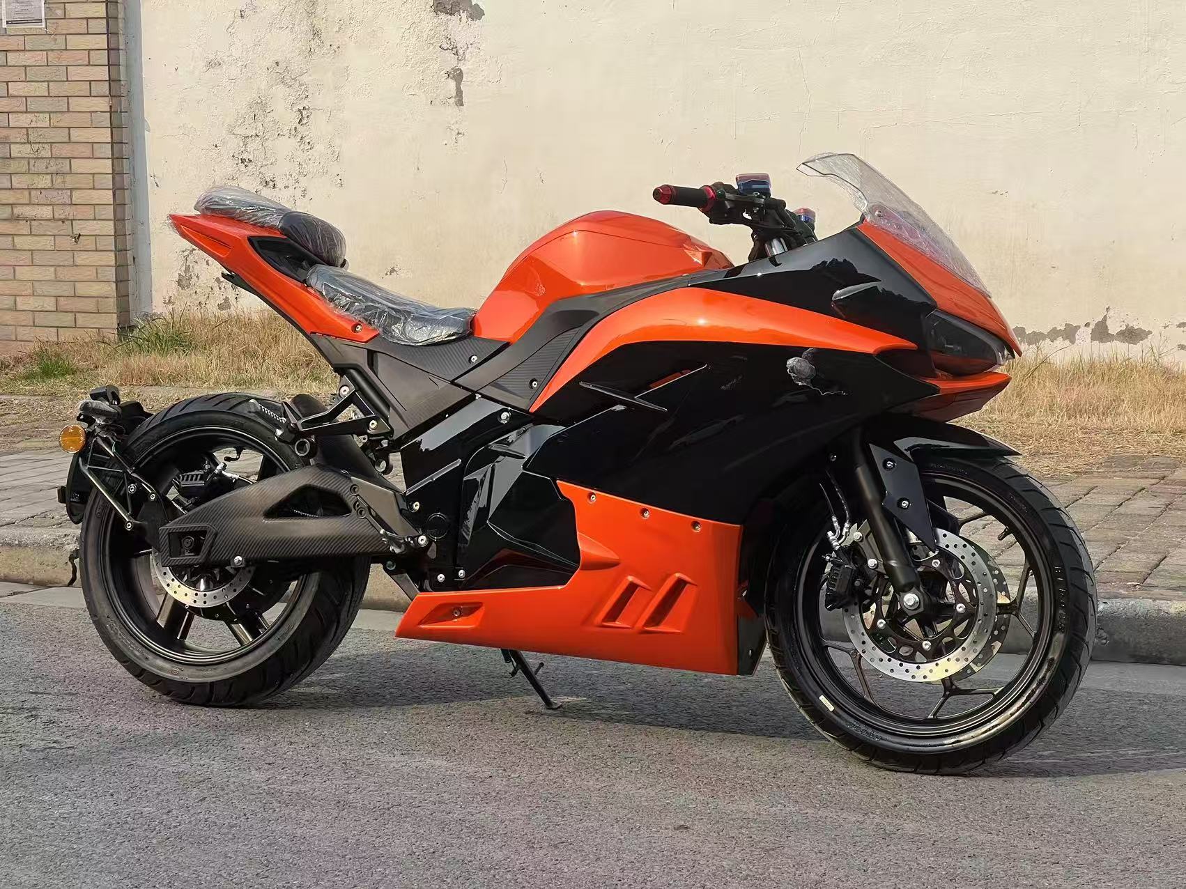 Luyuan MotorcycleThe latest new energy lithium battery high speed Cheap 5000W electric cross motorcycle EEC Electric Race Motorc