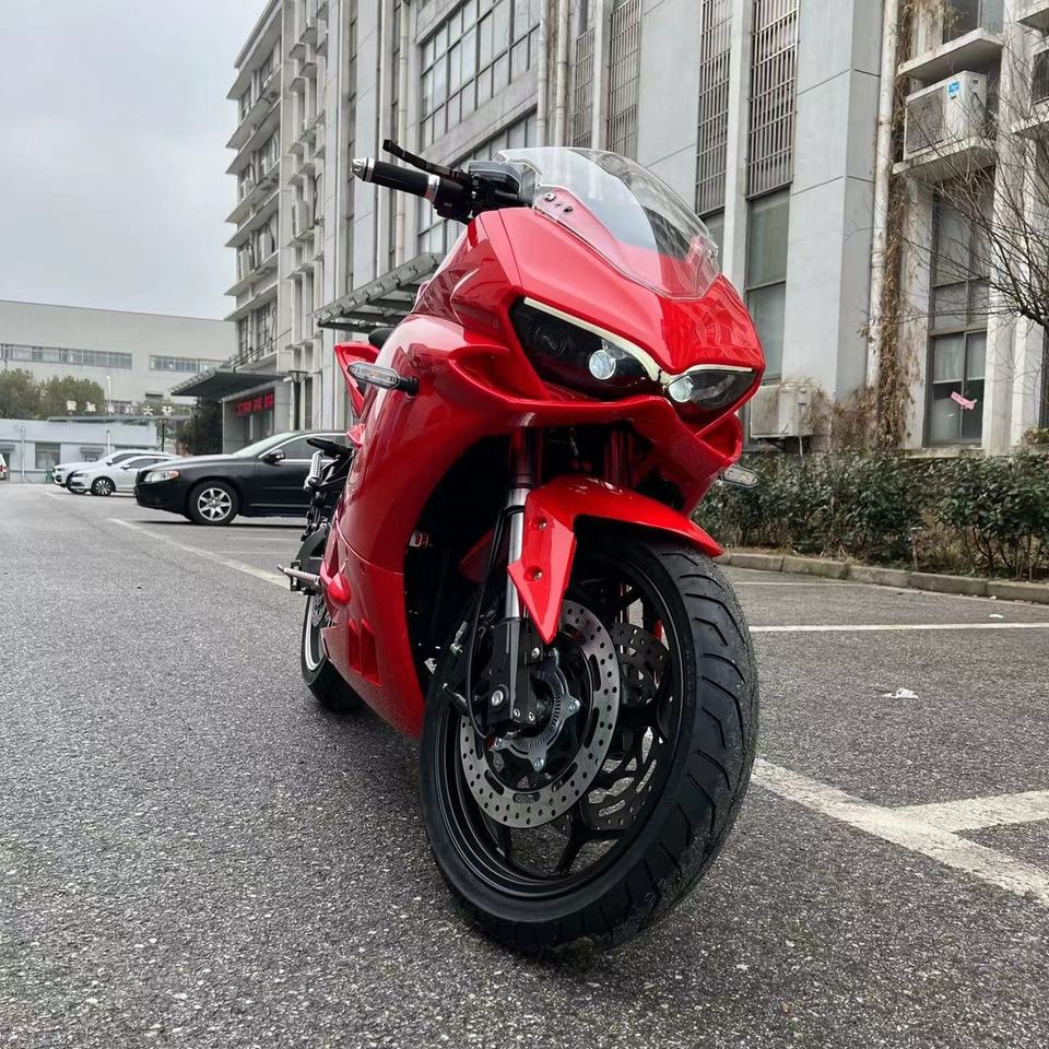 2025 New electric motorcycle high performance 5000W maximum speed 120km/h 72V lithium battery racing