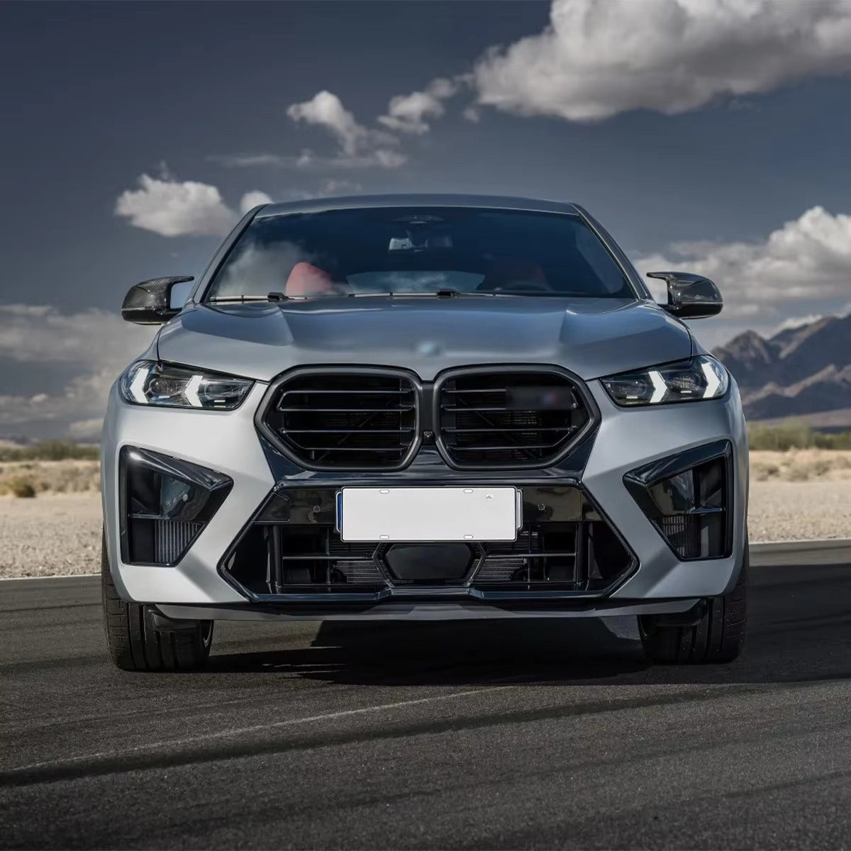 Car Style Body Kits for BMW X6 G06 Upgrade to 2024 X6M Style Old Change New Body Kits for Headlight