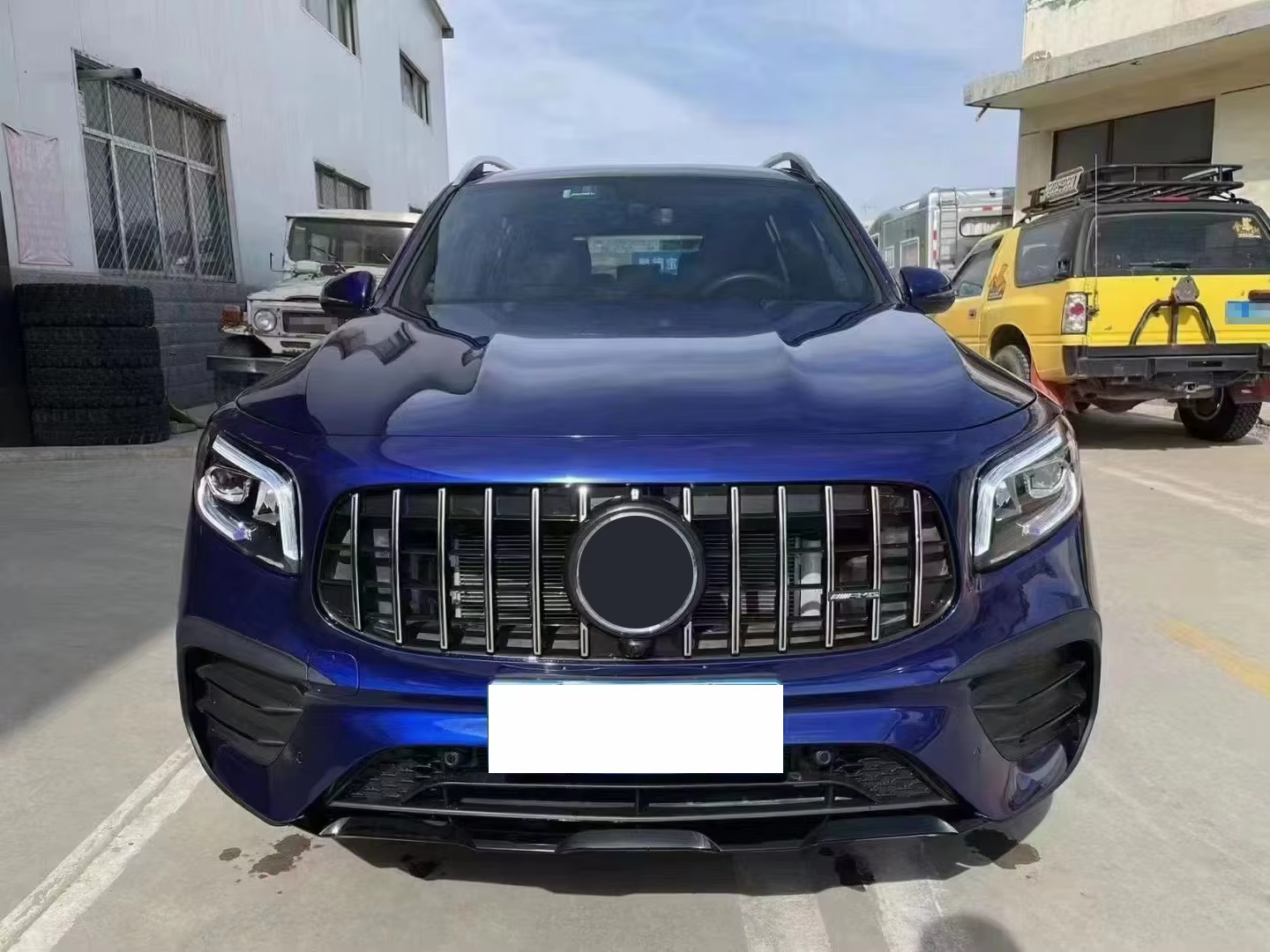 Glb Body Kit X247 Grille Upgrade GLb35 AMG for Mercedes BenZ GLB X247 2018 2019 2020 2021 2022