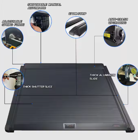 Pickup Truck Roller Shutter Cover Electric Retractable