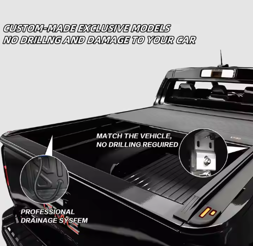 Pickup Truck Roller Shutter Cover Electric Retractable