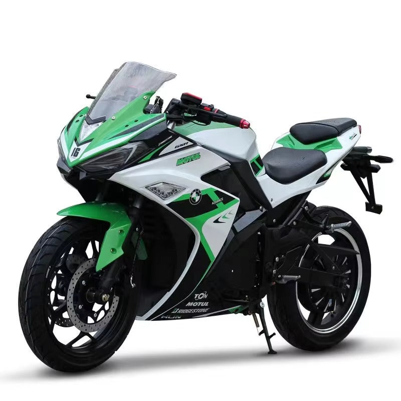 72V 5000W Electric Motorcycle, 130KM/H Top Speed, R3 E-Scooter with Lithium Battery, Long Range Power Motorcycle, High-Performance Electric Bike