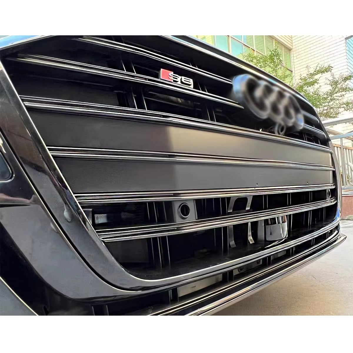 Automotive Body Kit for Audi A8 D5 2019-2022 Upgrade to S8 Model Include Front Bumper Assembly with Grille