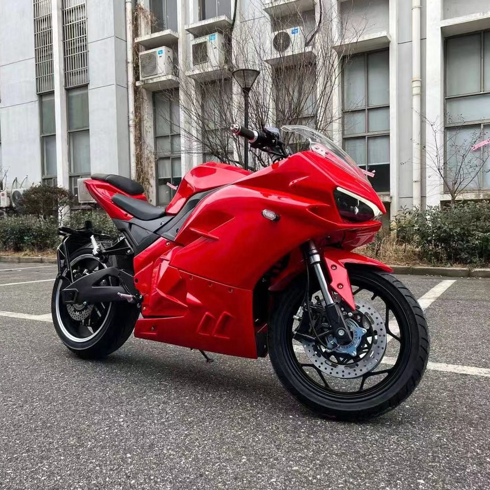 2025 New electric motorcycle high performance 5000W maximum speed 120km/h 72V  lithium battery racing