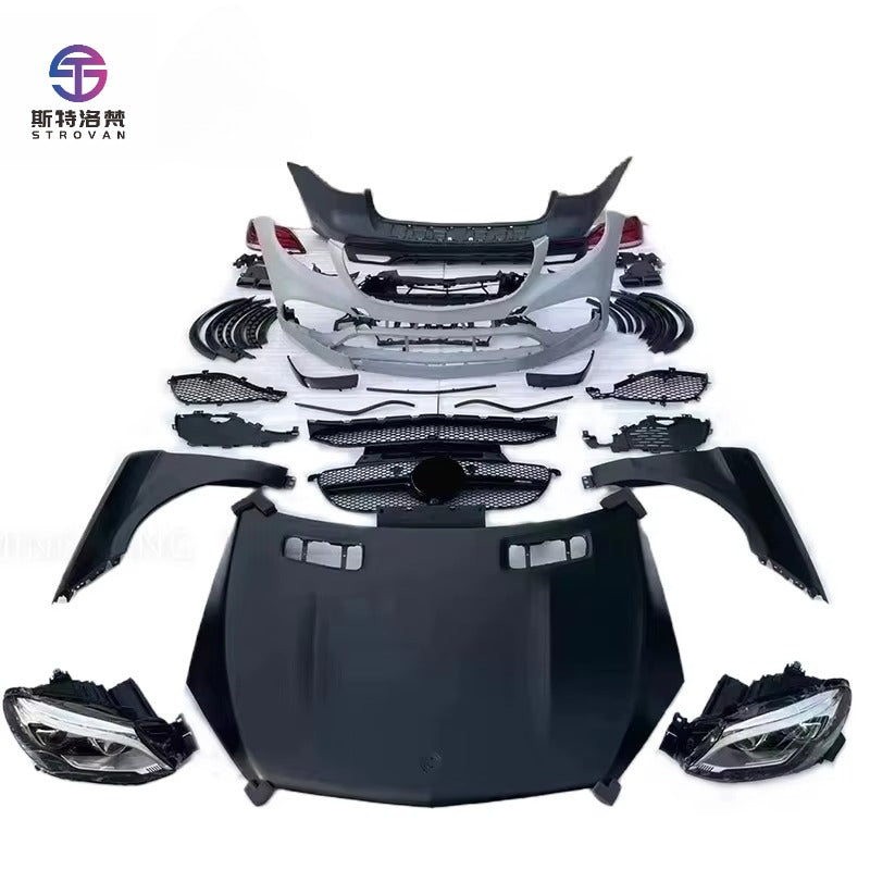 Tuning Facelift GLE Design Bodykit Car Bumpers Fender for Mercedes Benz ML W166 Body Kit