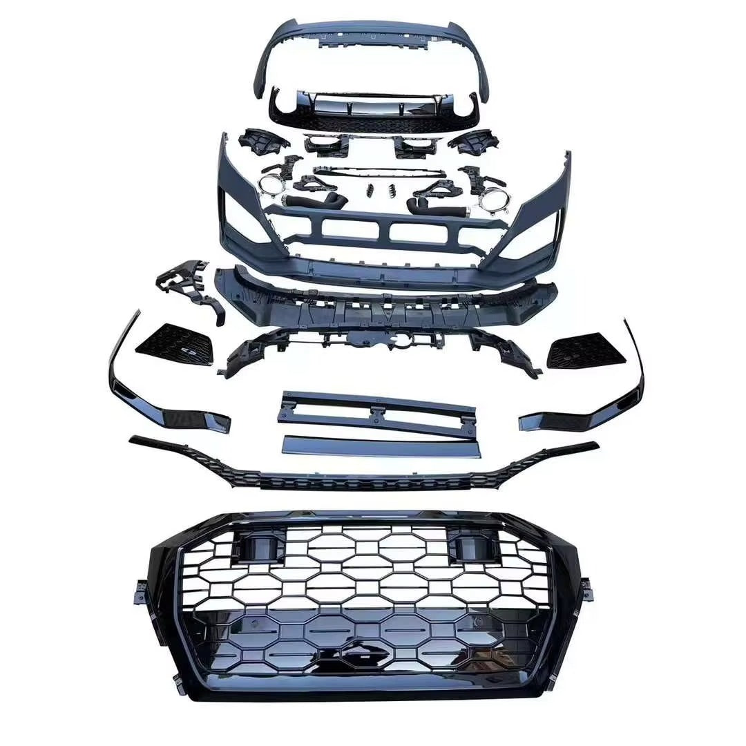 Body Kits RSQ8 Style Front Grille for Audi Q8 2019 4MN