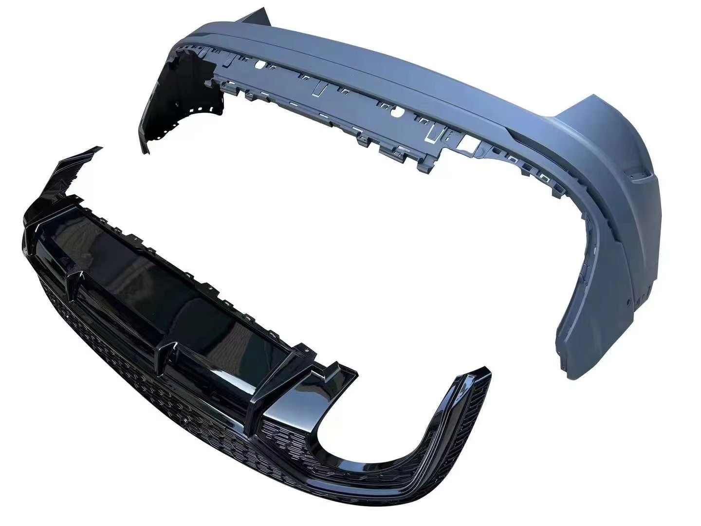 Body Kits RSQ8 Style Front Grille for Audi Q8 2019 4MN