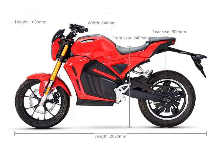 High-Performance 2025 Electric Scooter: Features a 5000W Motor and 72V Lithium-Ion Battery for Superior Power and Range