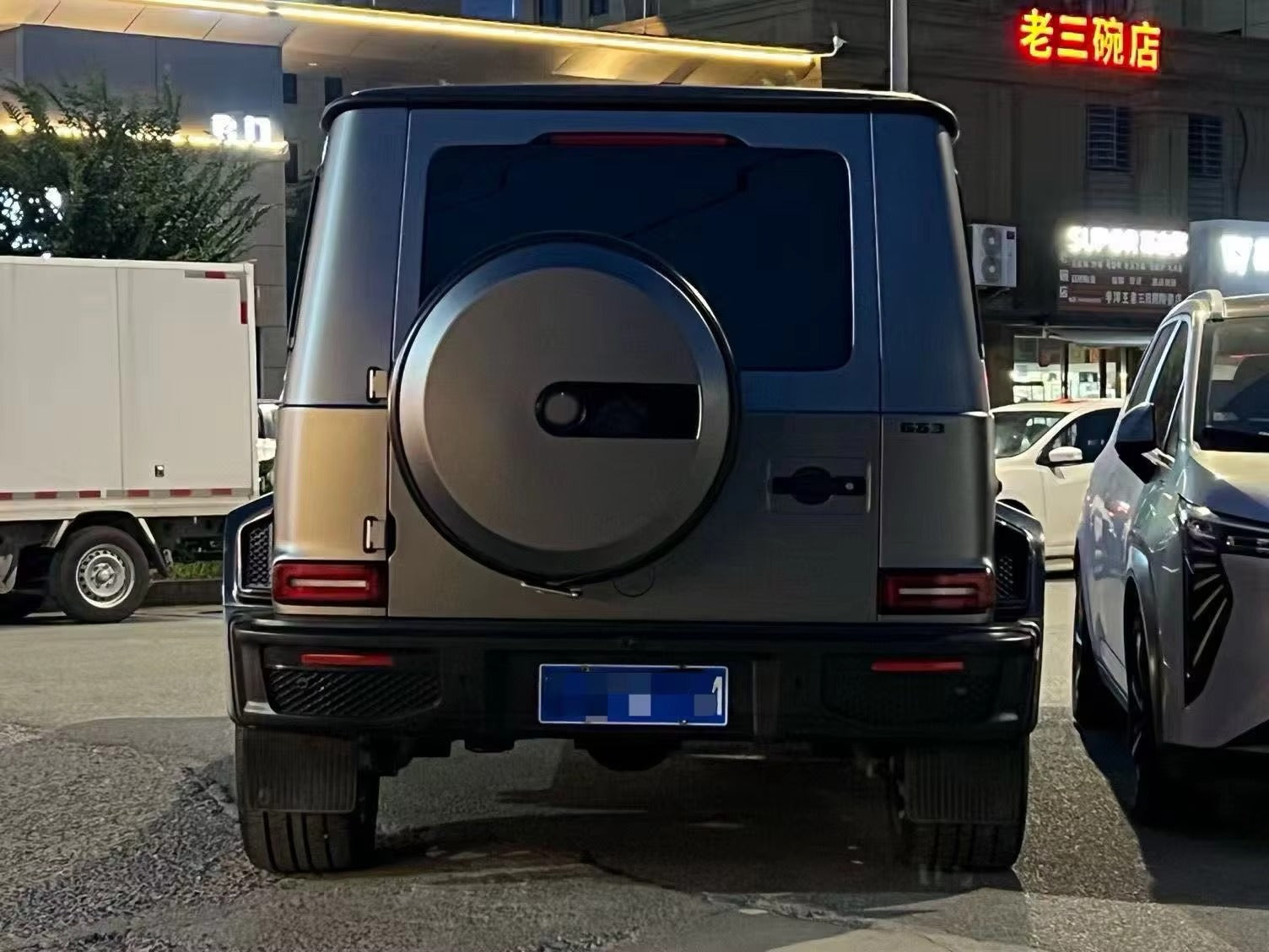 G800 style body kit for Mercedes-Benz G-Class W464 W465 (2018-2025, front and rear bumper grilles)