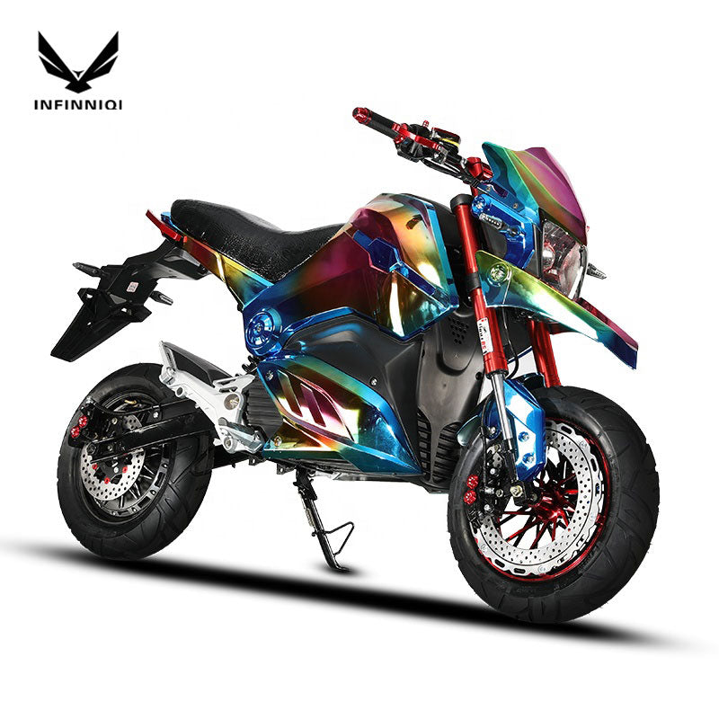 2025 Latest Model Factory Direct Electric Motorbike | 72V 3000W High-Speed Powerful Racing E-Bik